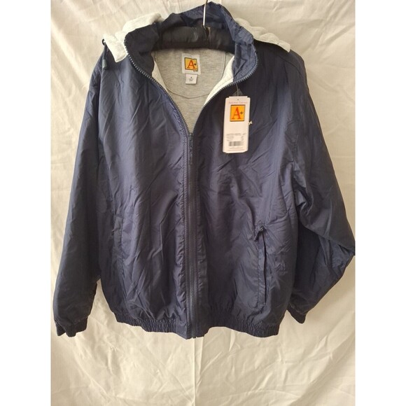 A + BY SAI Mens Navy Water Repelent Jacket Size S (1436) - Picture 12 of 14